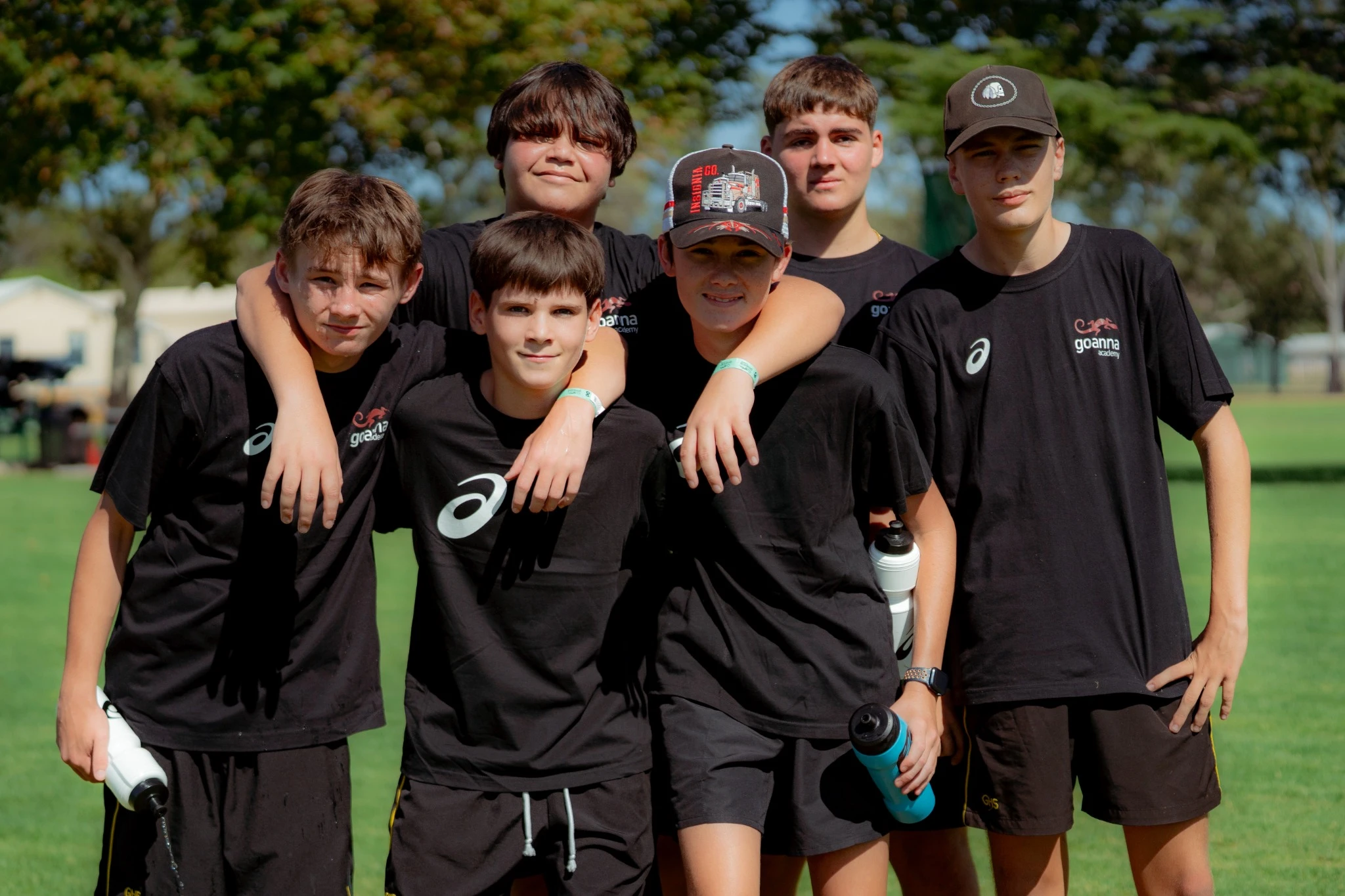 Impact and Legacy - Group smiling together